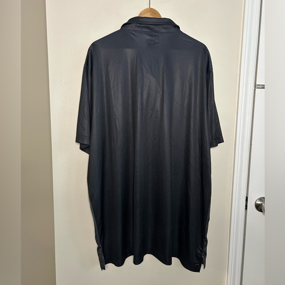 NWT Foundry Supply Co. Everyday Odor Control Casual Black Gray Polo Size 3XL - Picture 7 of 7
